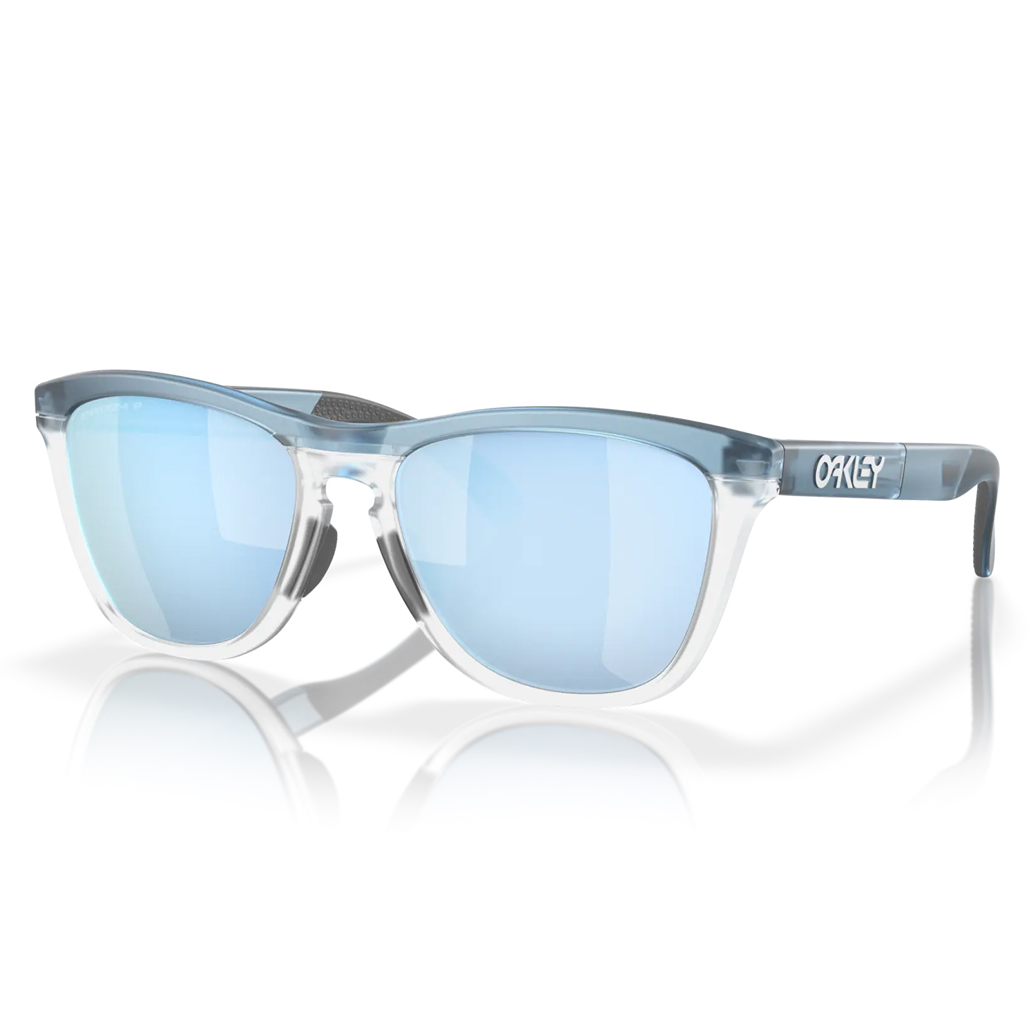 Очки солнцезащитные Oakley Frogskins Range Trans Stonewash/Clear/Prizm Deep Water Polarized