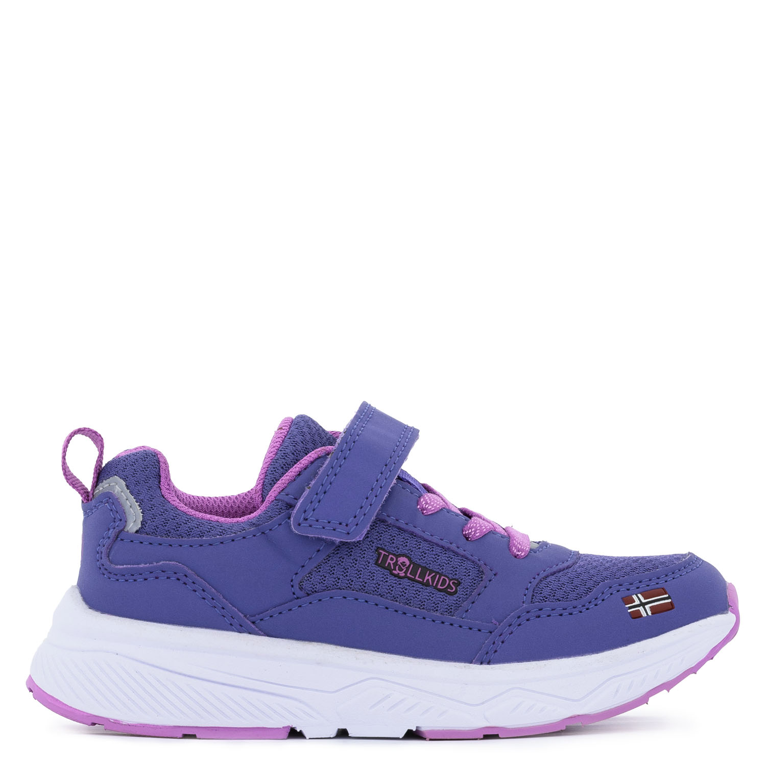 Кроссовки Trollkids Kids Haugesund Sneaker Violet Blue/Mallow Pink