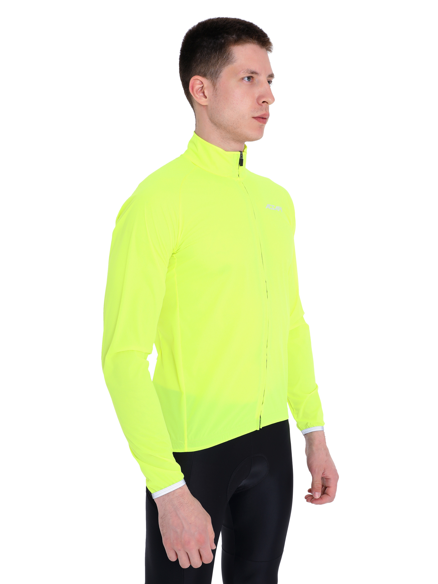 Велокуртка Accapi Wind/Waterproof Jacket Full Zip M Yellow Fluo