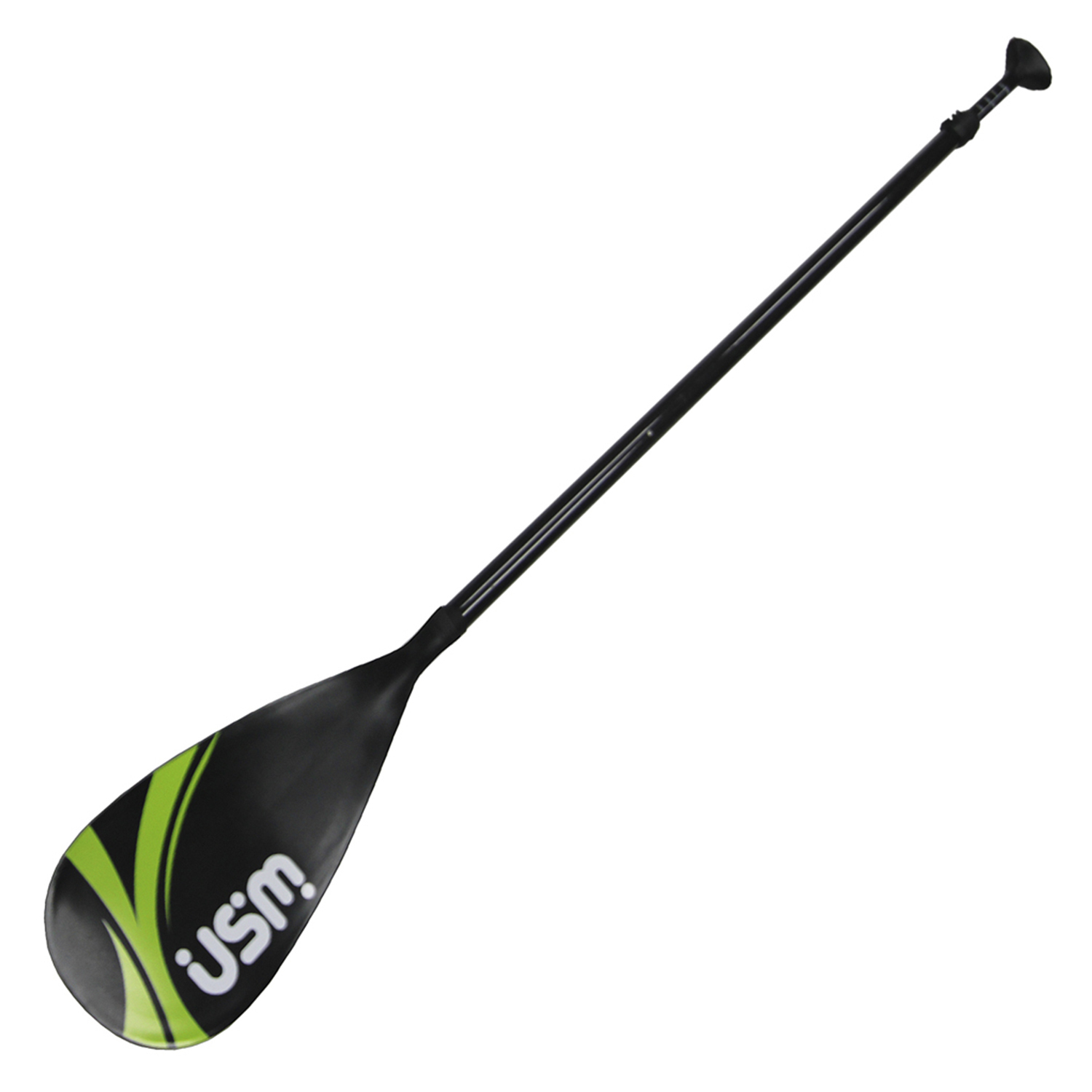 Весло для SUP USM COMPANY 3-х составное Green