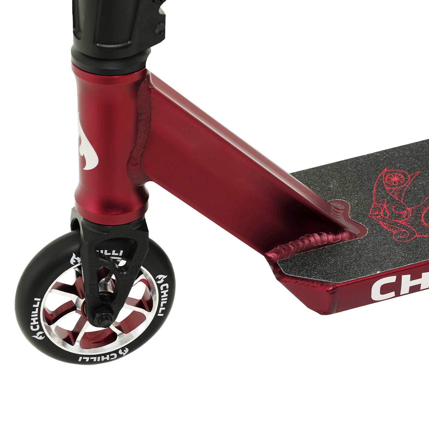 Самокат трюковой Chilli Pro Scooter Tnt Red