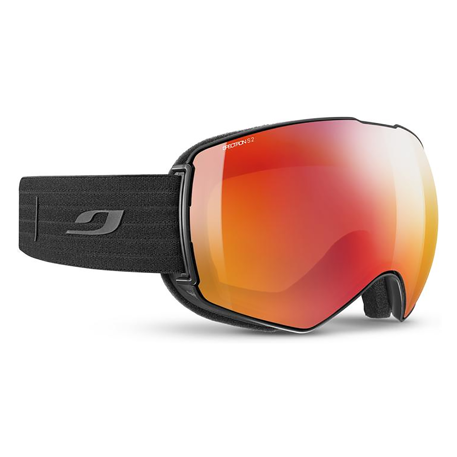 Маска горнолыжная Julbo Light Year Orange/Black/Red Flash S2