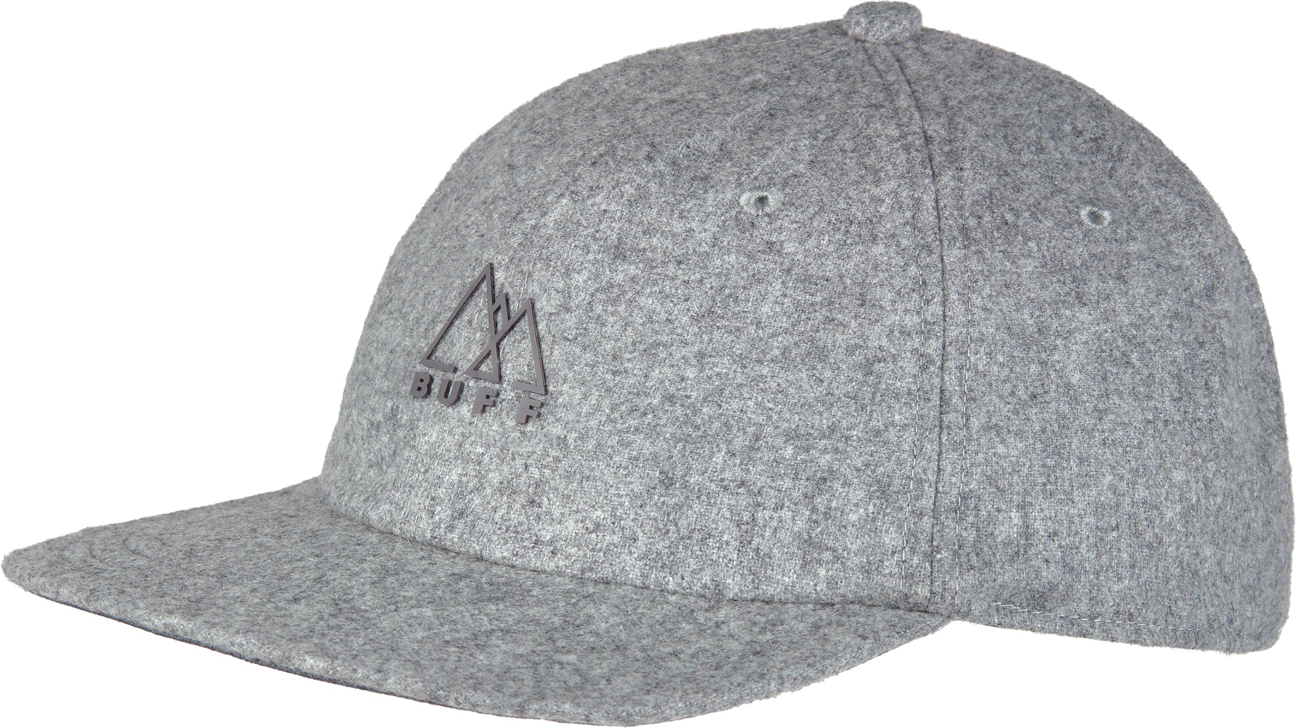 grey peaked cap