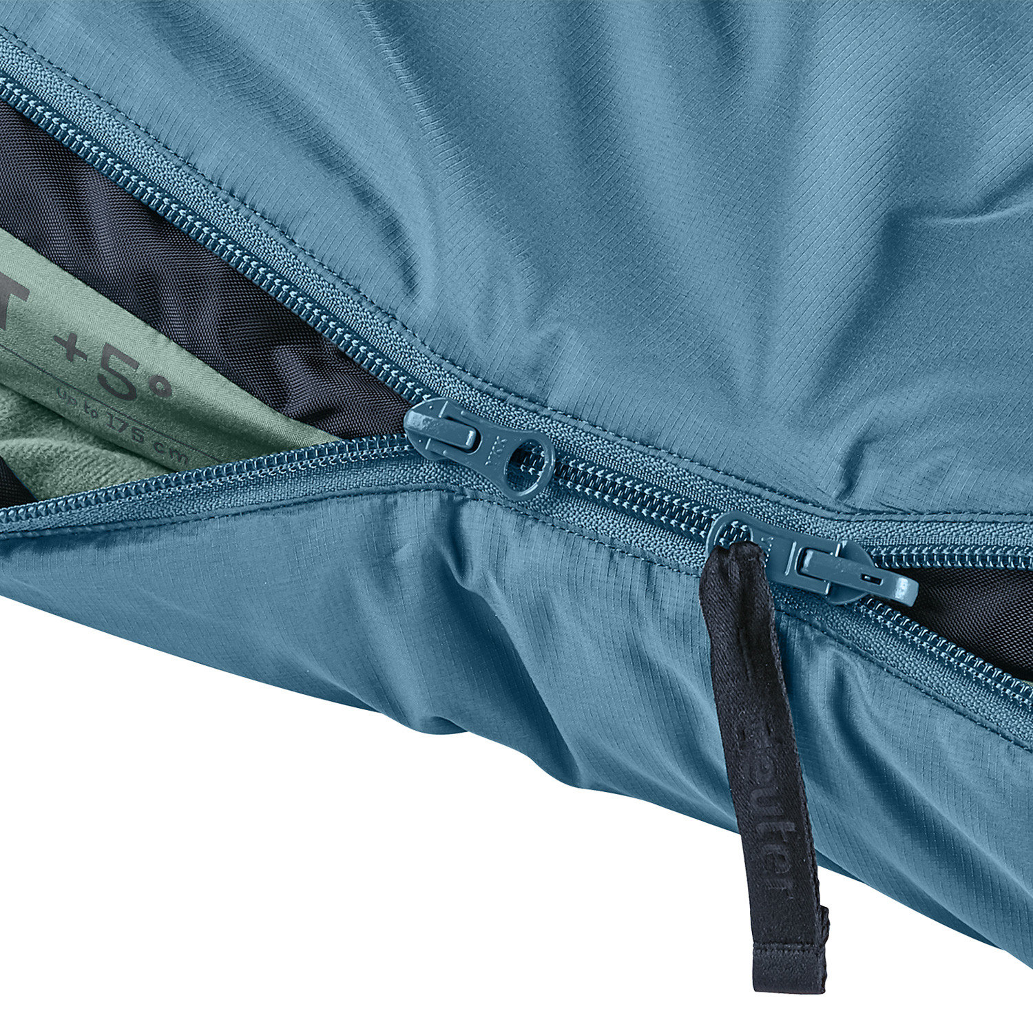 Спальник Deuter Orbit +5° SL Right Atlantic-Sage