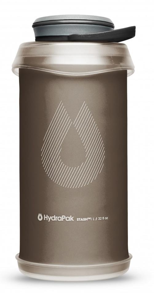 Фляга HydraPak складная Stash 1L Grey