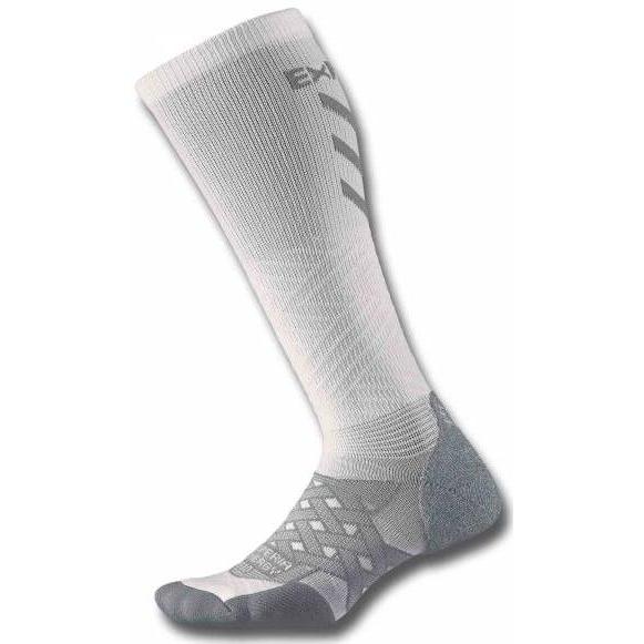 Носки THORLO'S Experia ENERGY Running Light Cushion Over-Calf COMPRESSION White