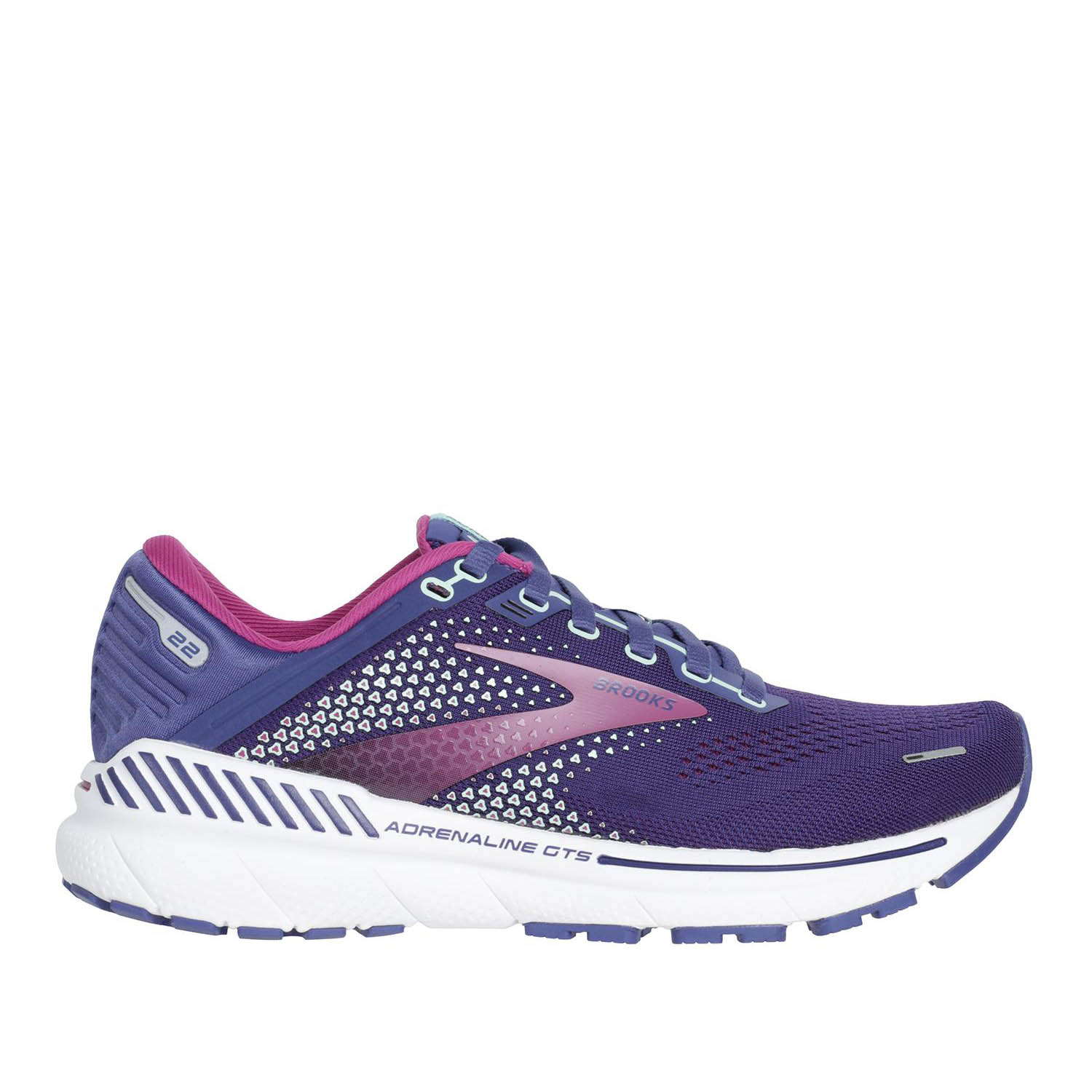 BROOKS Adrenaline Gts 22 Navy Yucca Pink