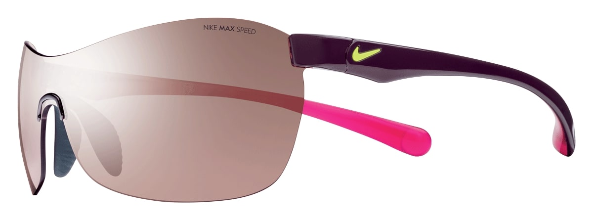 Очки солнцезащитные NIKE VISION 2021-22 Excellerate E Deep Burgundy/Fuchsia Flash - Max Speed Tint Lens