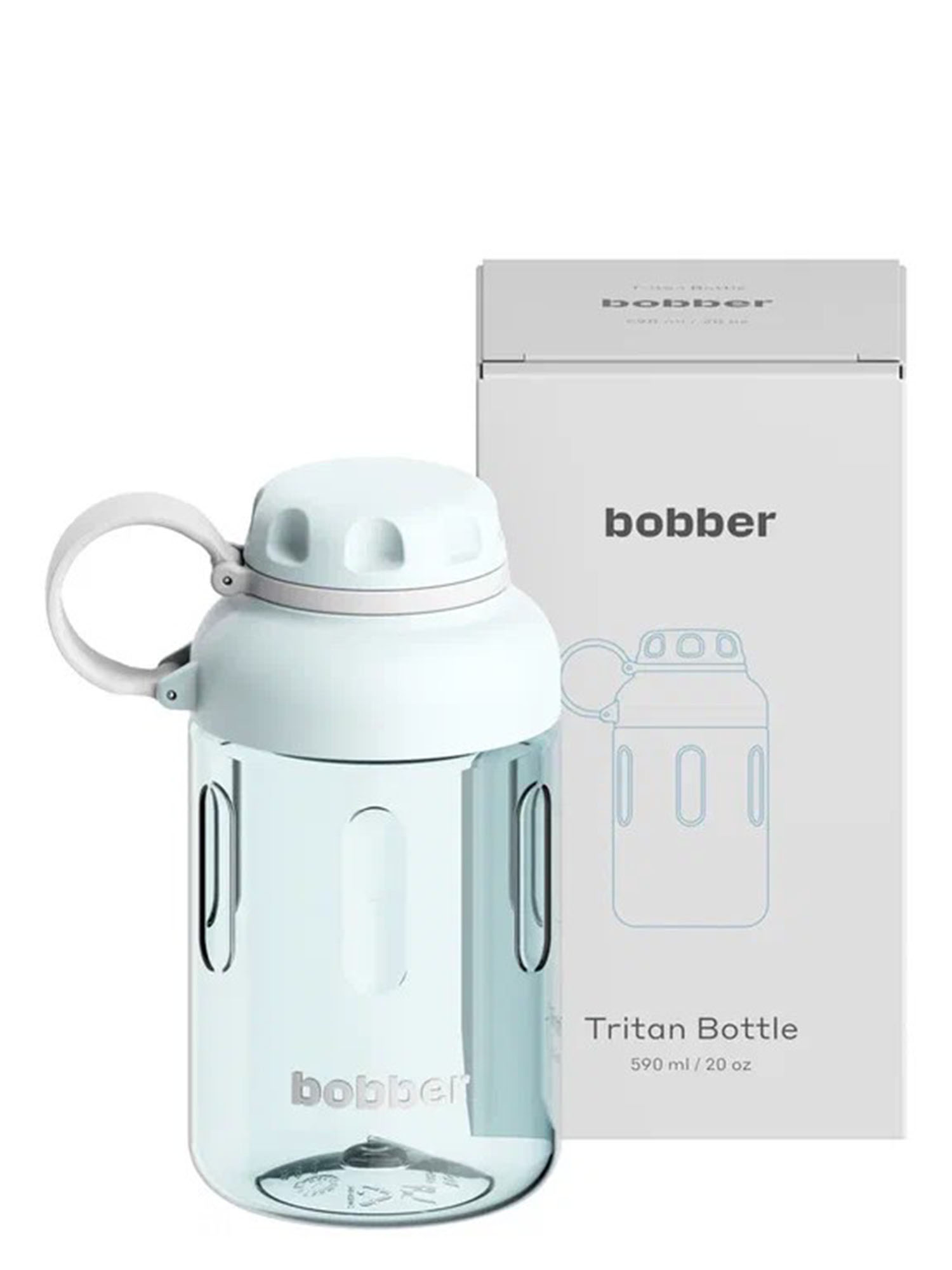 Бутылка Bobber Tritan Bottle 590 мл Light Blue