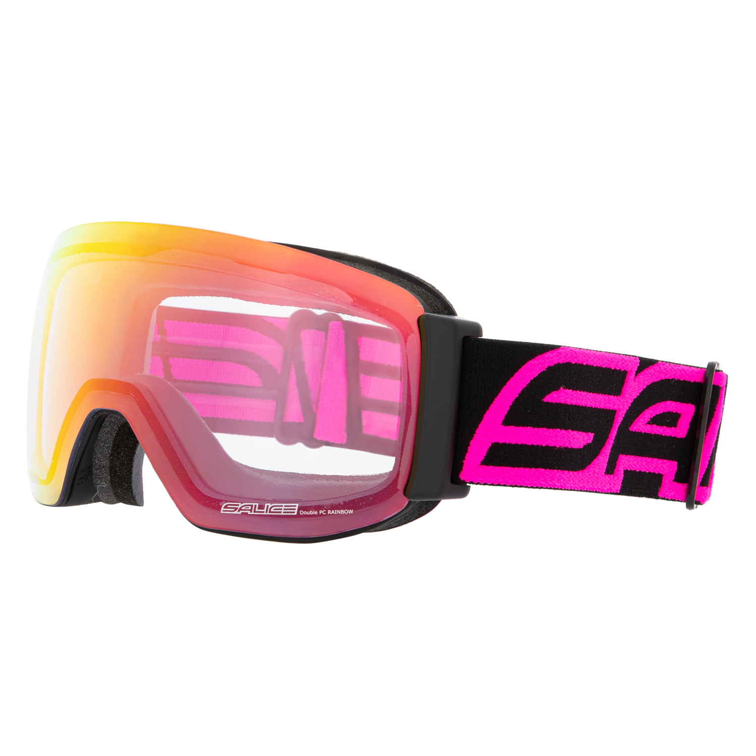 Маска горнолыжная OTG Salice 104DARWF Black/Fuchsia DARW CLEAR S1