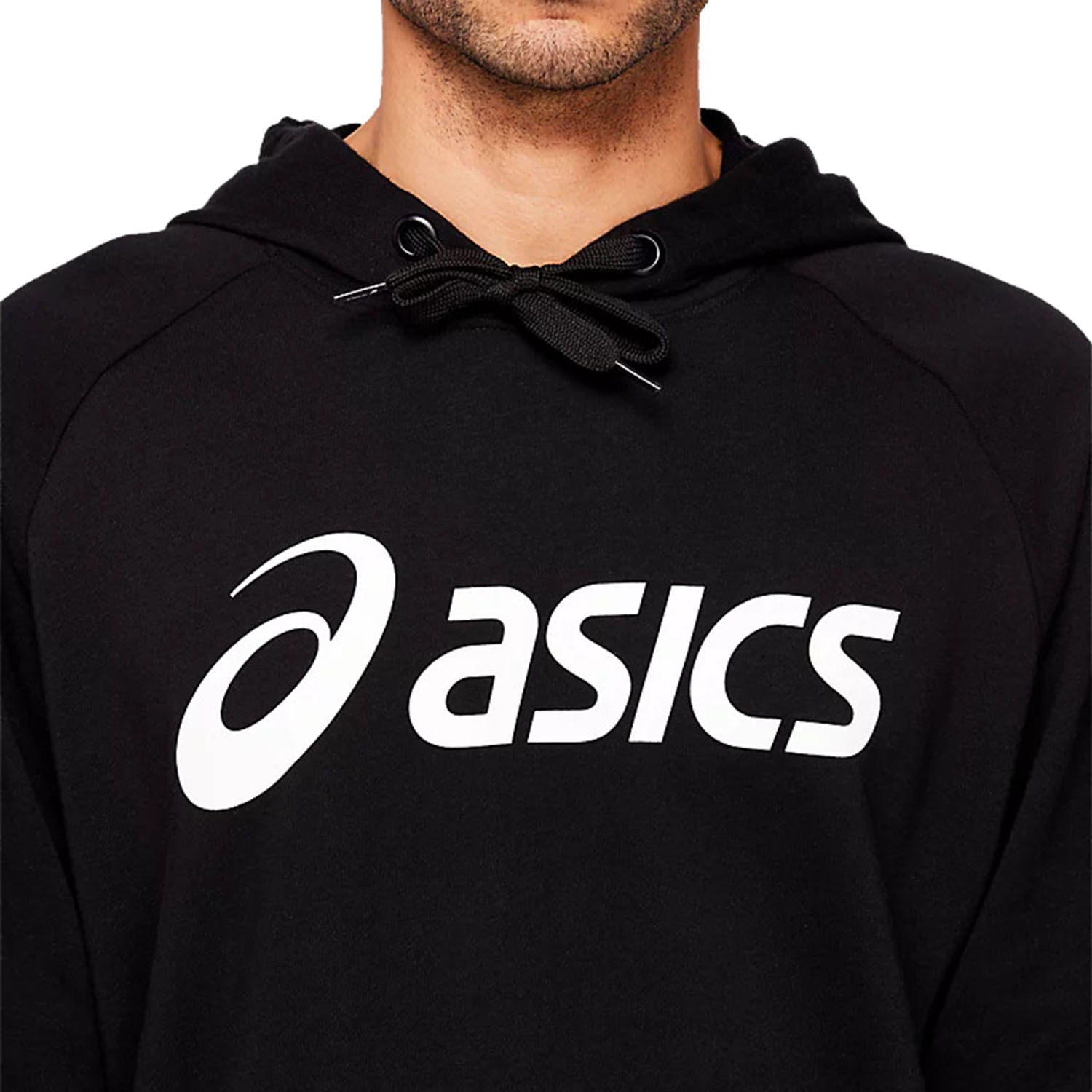 Толстовка беговая Asics Big Asics Oth Hoodie Performance Black/Brilliant White