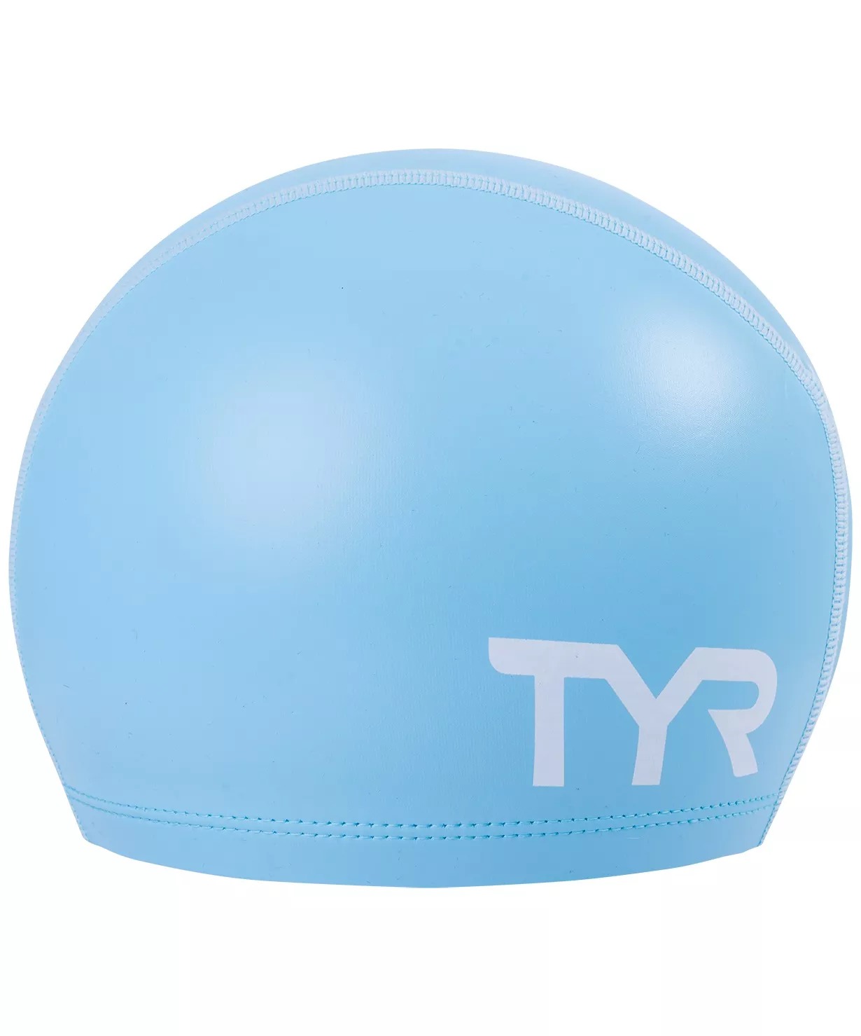 Шапочка для плавания TYR Long Hair Silicone Comfort Swim Cap Голубой