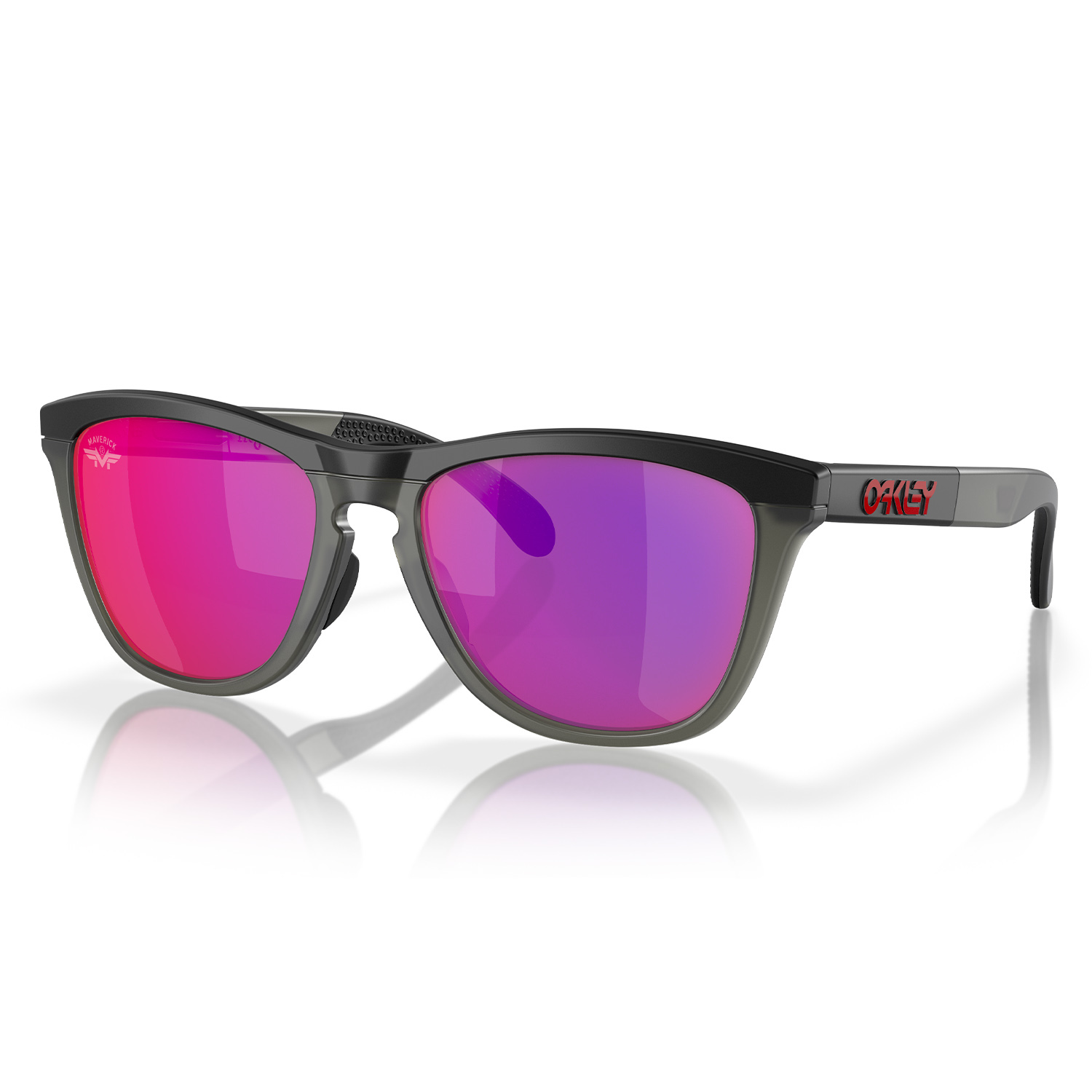 Oakley Frogskins Range Matte Black Matte Grey Smoke Prizm Road