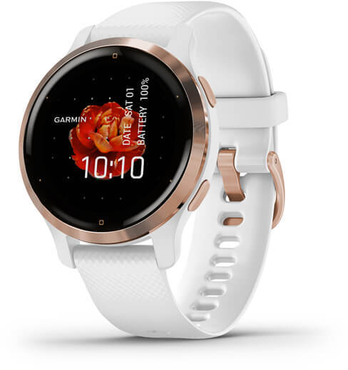 Часы Garmin VENU 2S Rose Gold + White