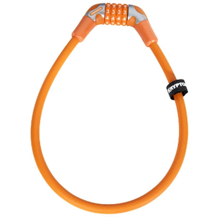 Замок велосипедный Kryptonite KryptoFlex 1265 Combo Cable Medium Orange