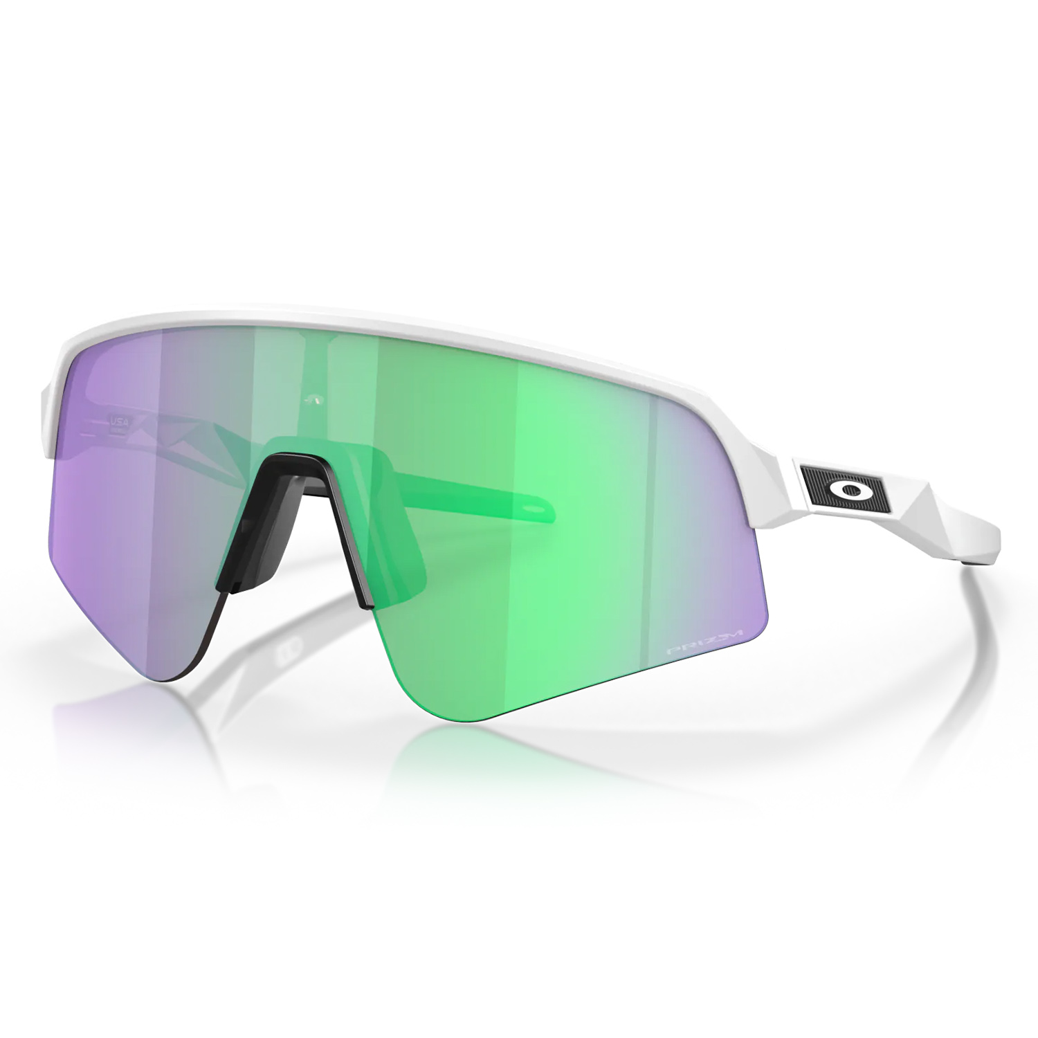 Очки солнцезащитные Oakley Sutro Lite Sweep Matte White/Prizm Road Jade