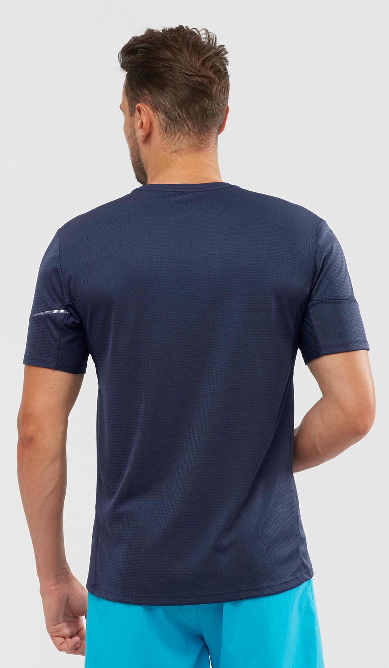 SALOMON Agile Short Sleeve Tee M Night Sky