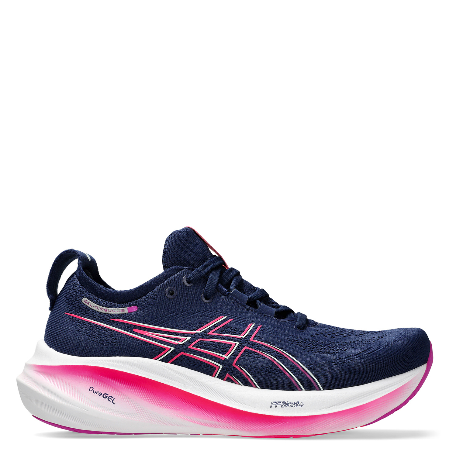 Asics Gel Nimbus 26 Blue Expanse Bold Magenta