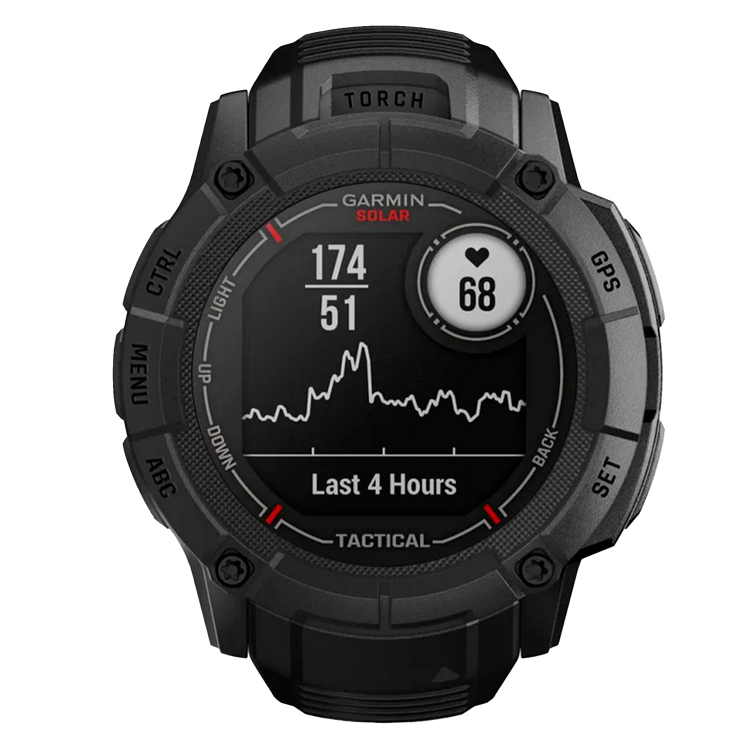 Часы Garmin Garmin Instinct 2X Solar Tactical Edition 50мм Черный