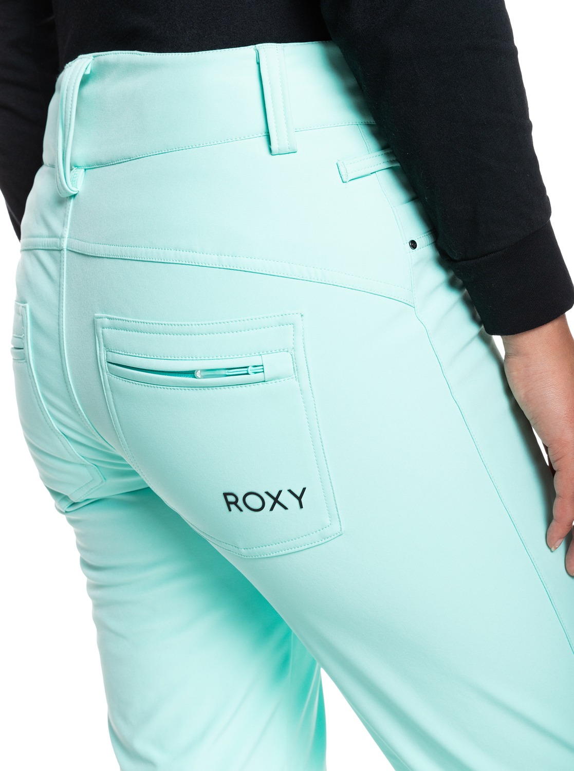 NWT Roxy Dryflight 15k Snowboard Ski Pants Snow Optic Dot Medium Skinny Fit