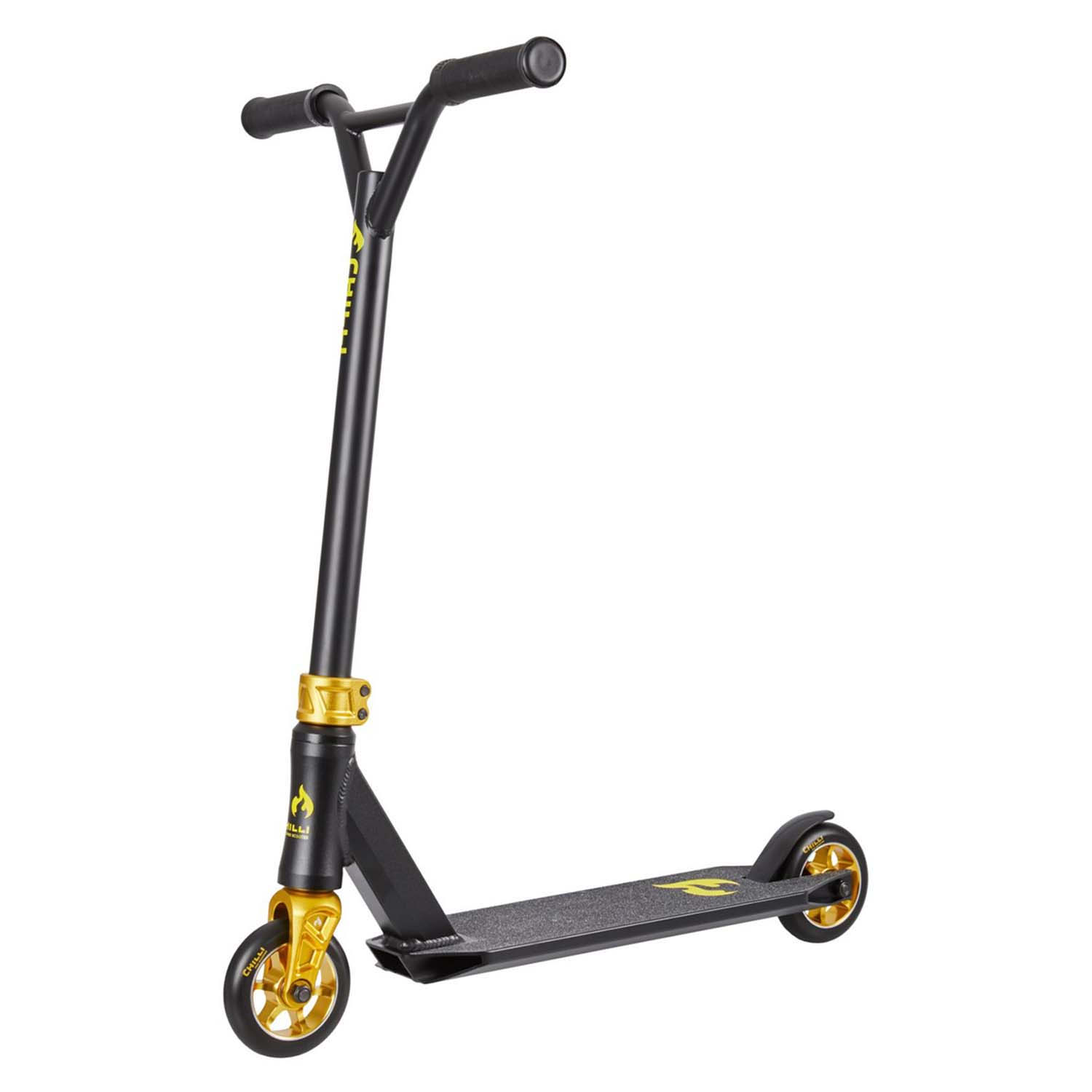 Самокат трюковой Chilli Pro Scooter 3000 Black/Gold