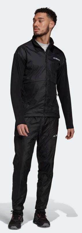 Флисовая куртка Adidas Multi Windfl Jk Black