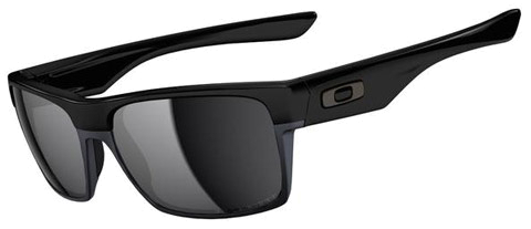 Oakley TwoFace Polished Black w Black Iridium Polarized 16150