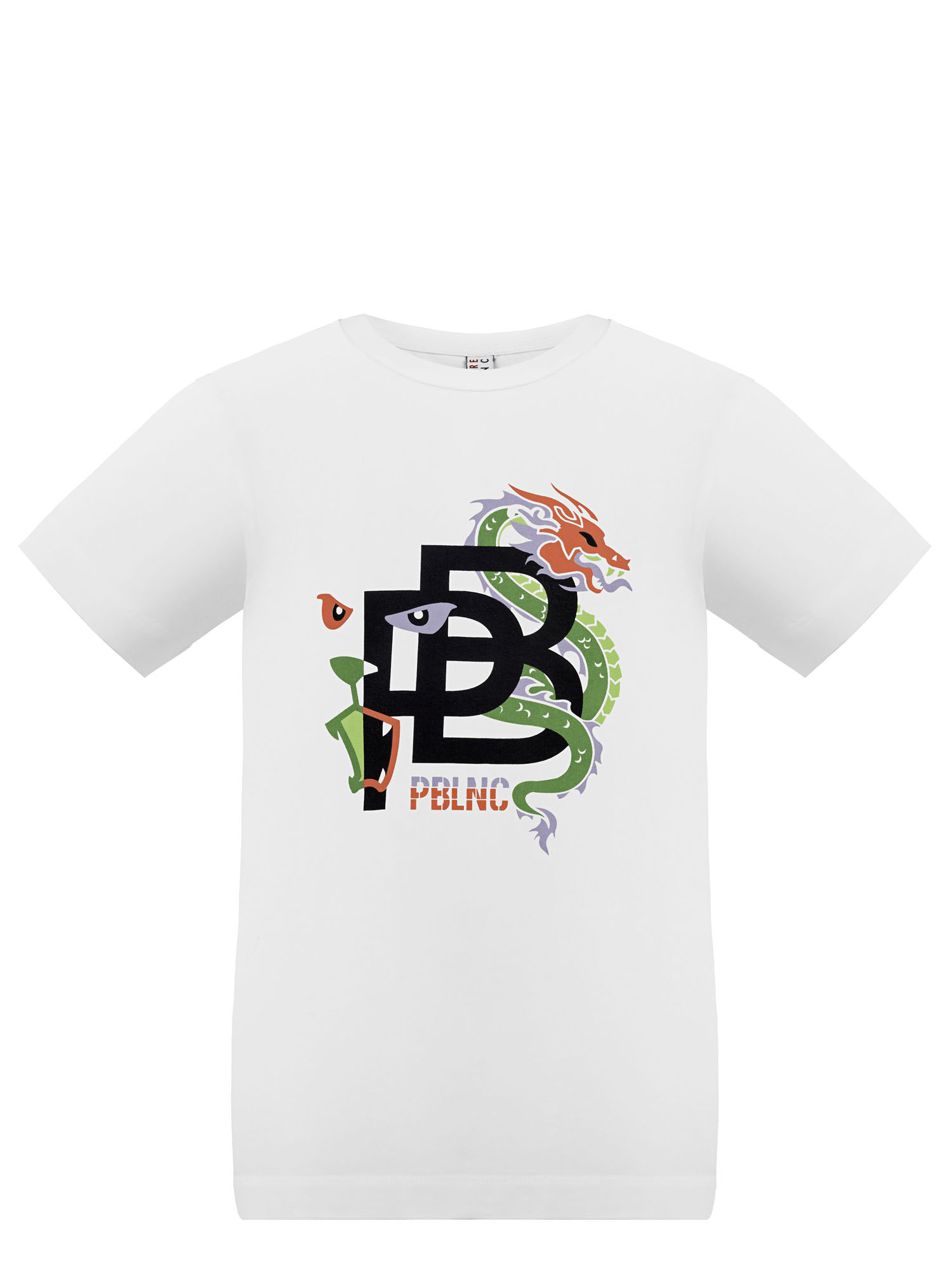 Футболка детская Poivre Blanc S23-4410-JRBY dragon white