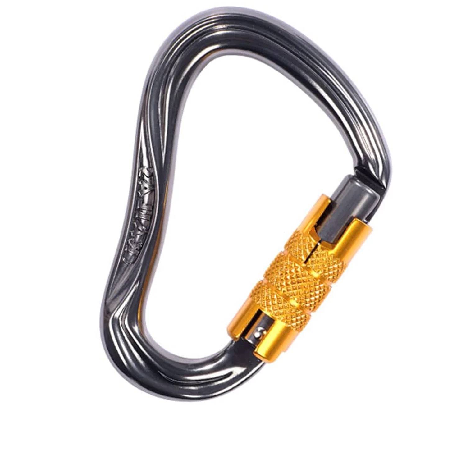 Карабин Kailas BLAZE Triple-lock Automatic Carabiner Iron Gray