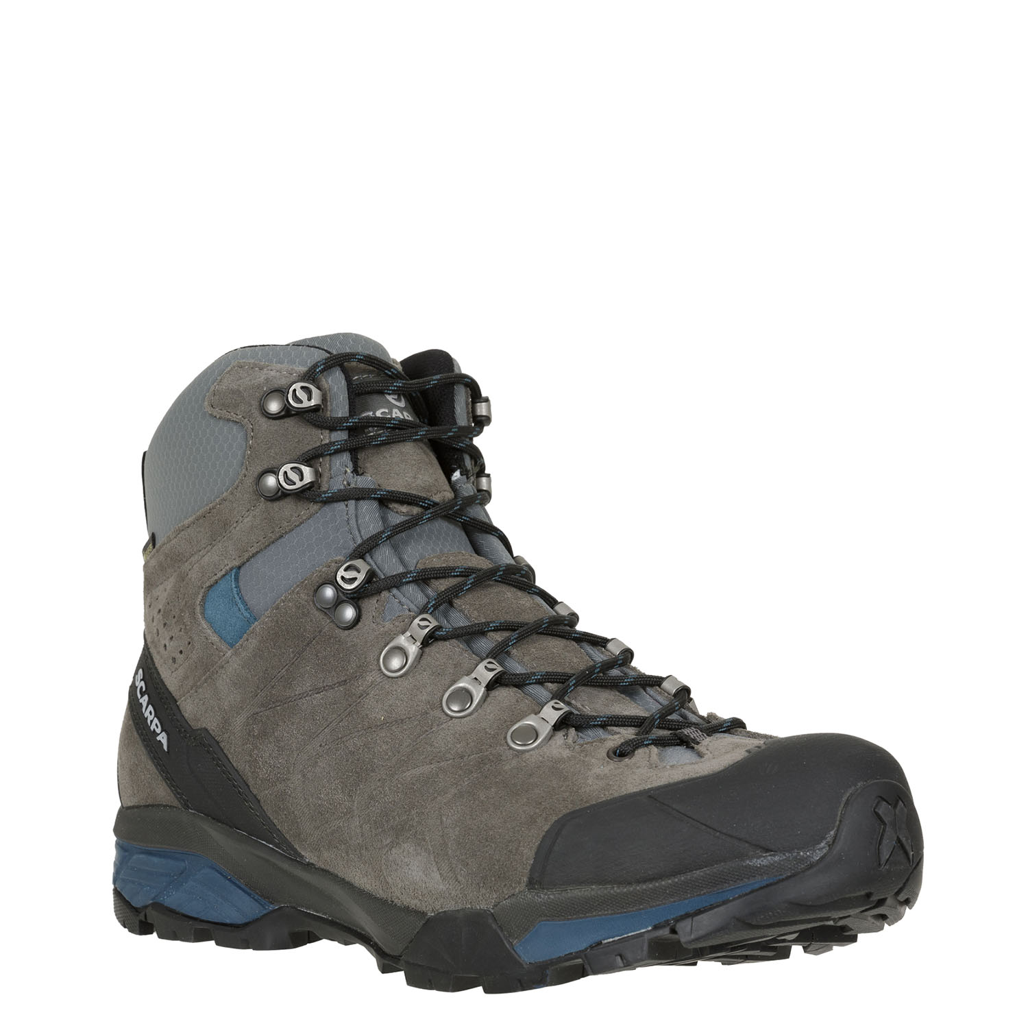 Треккинговые ботинки Scarpa Zg Trek Gtx Titanium/Lake Blue