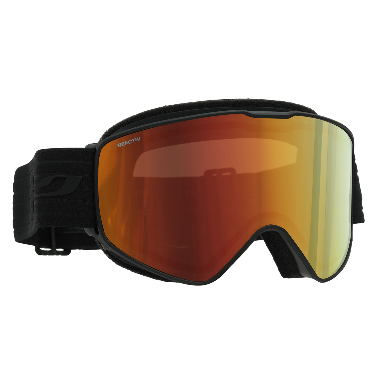 Маска горнолыжная Julbo Cyrius Black/Reactiv 2-3 Glare Control Flash Red