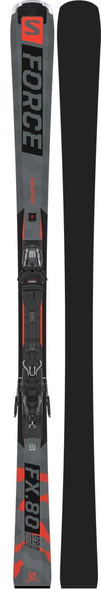 Горные лыжи с креплениями SALOMON 2021-22 E S/Force Fx.80 + M11