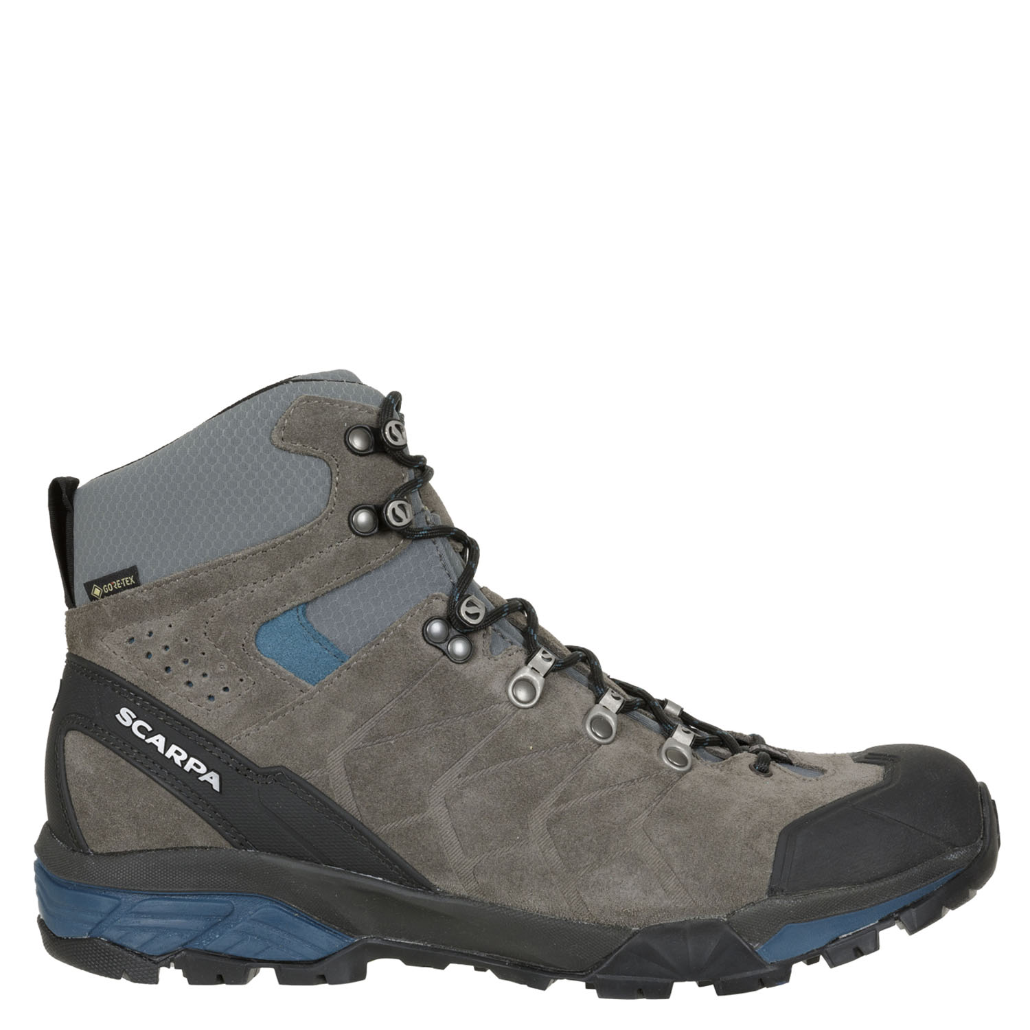 Треккинговые ботинки Scarpa Zg Trek Gtx Titanium/Lake Blue