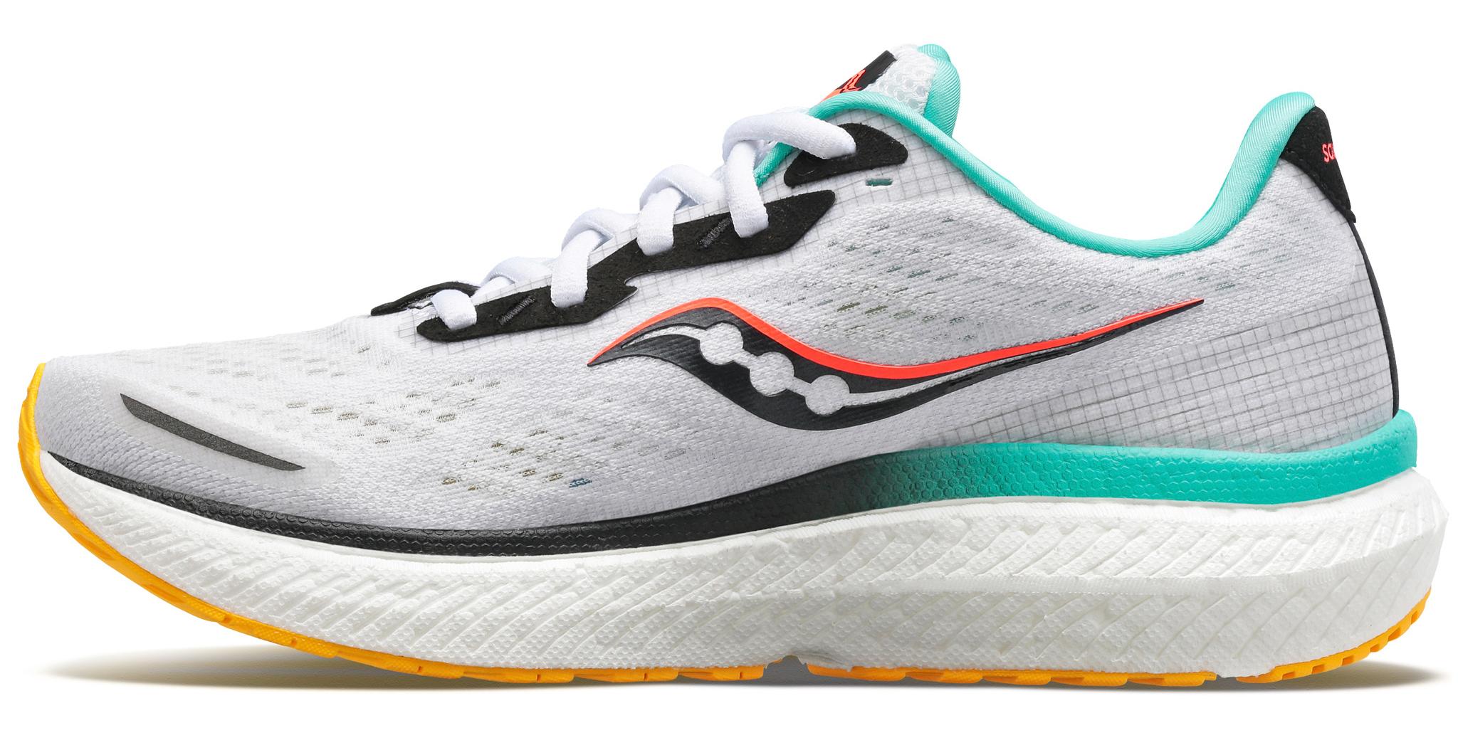 Saucony triumph 8 white on sale