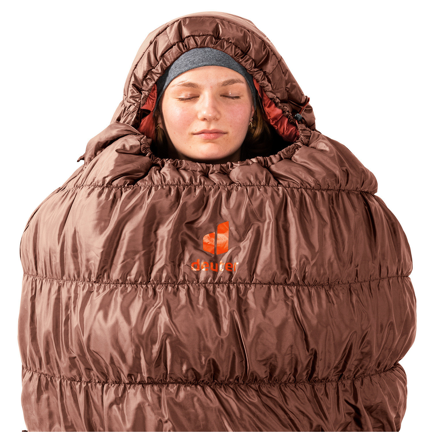 Спальник Deuter Exosphere -6° SL Right Umbra-Redwood