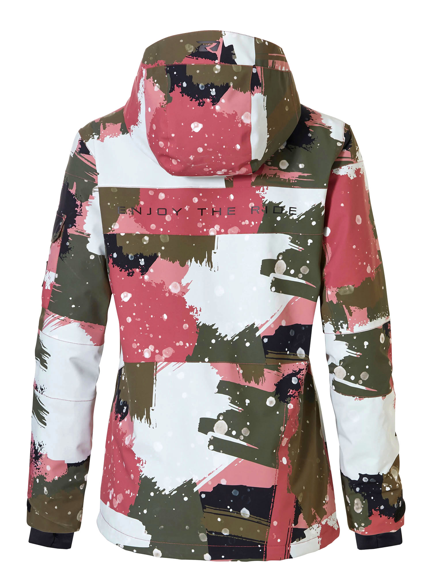 Куртка сноубордическая Анорак Rehall Vie-R Camo Abstract Rose