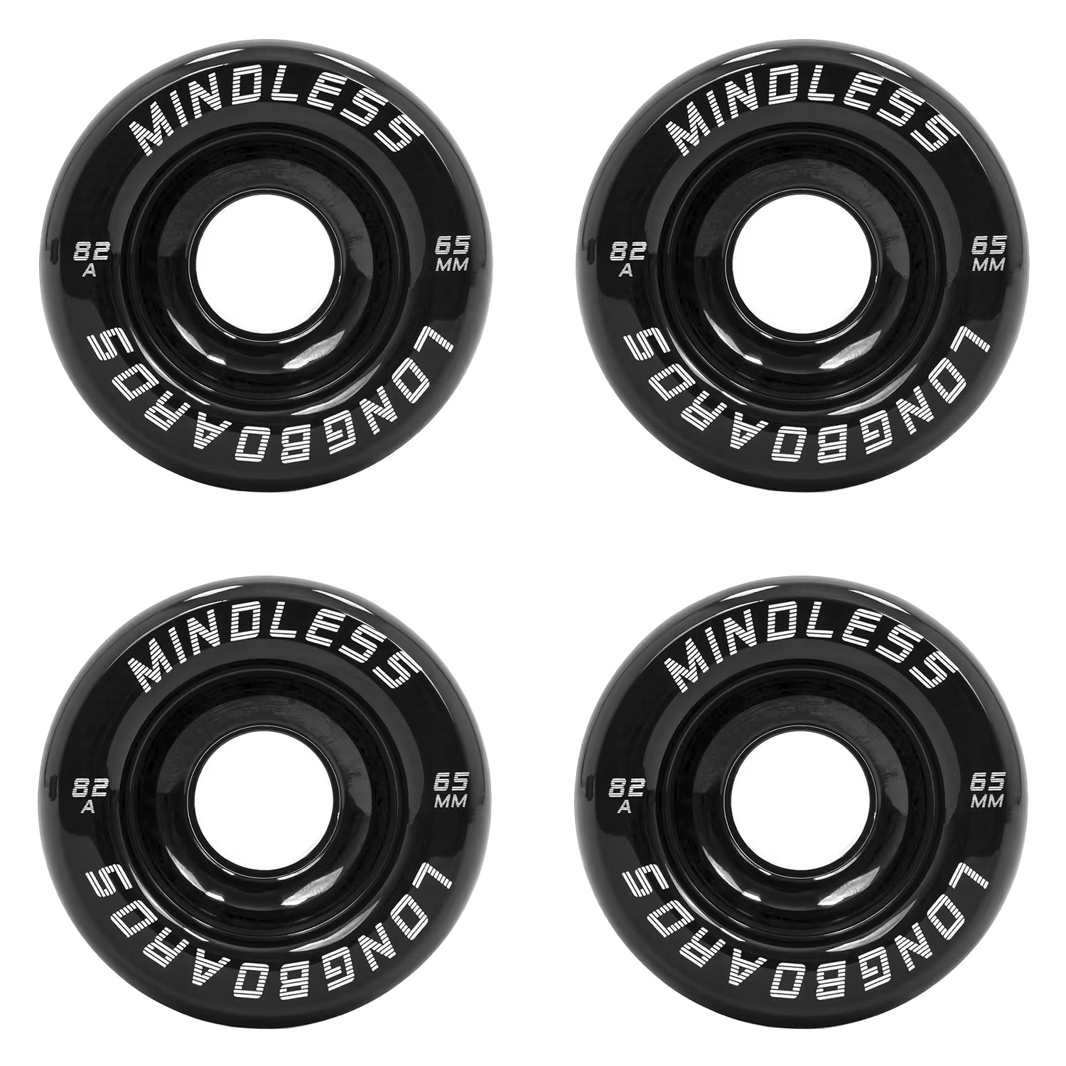 Колёса для лонгборда Mindless Viper Wheels Black