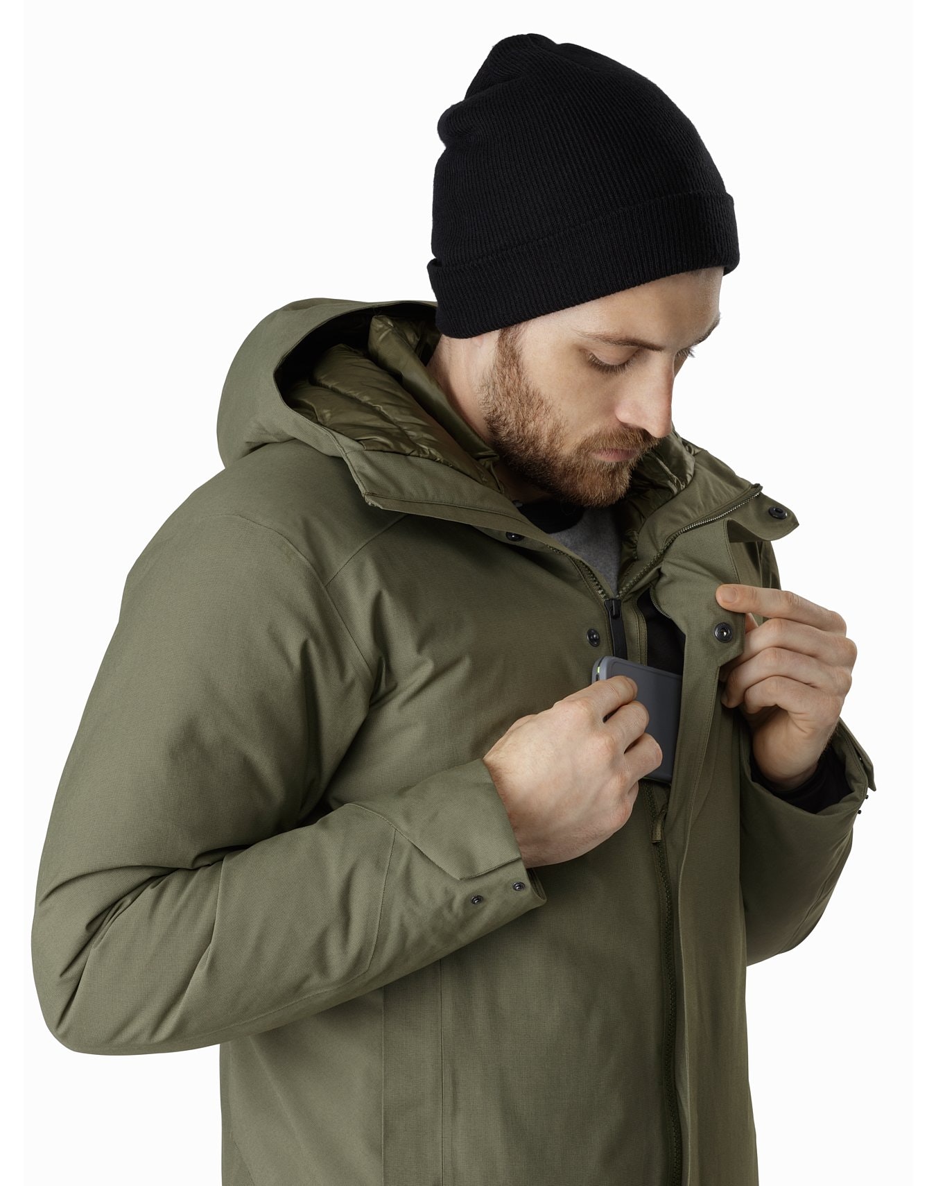 thorsen down parka