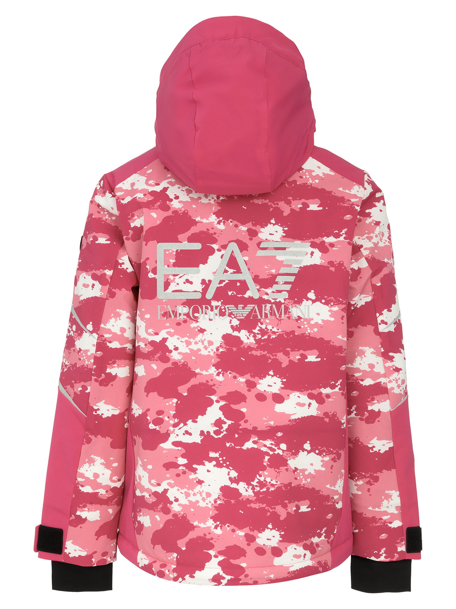 Куртка горнолыжная детская EA7 Emporio Armani Ski K Protectum Pink Camou