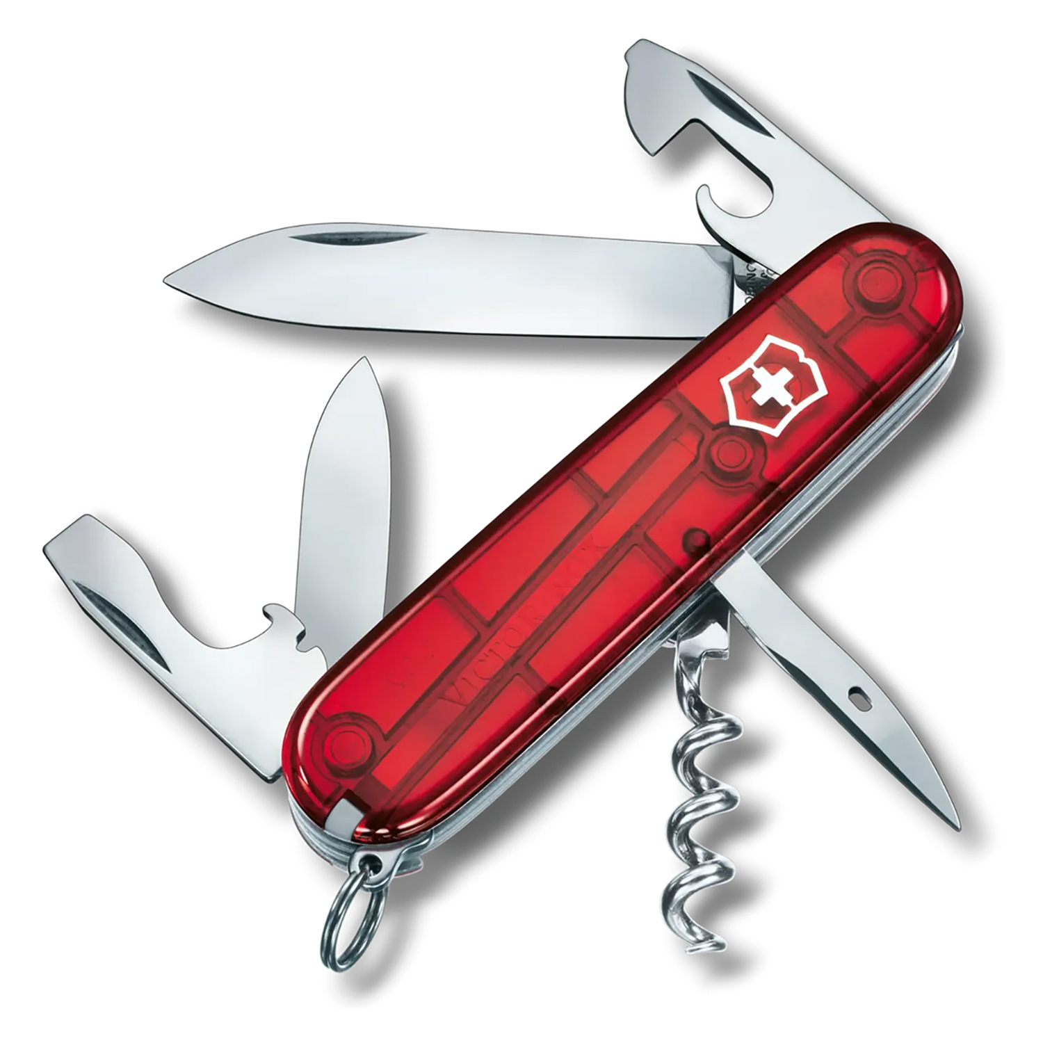 Нож Victorinox Spartan, 91 мм, 12 функций Красный