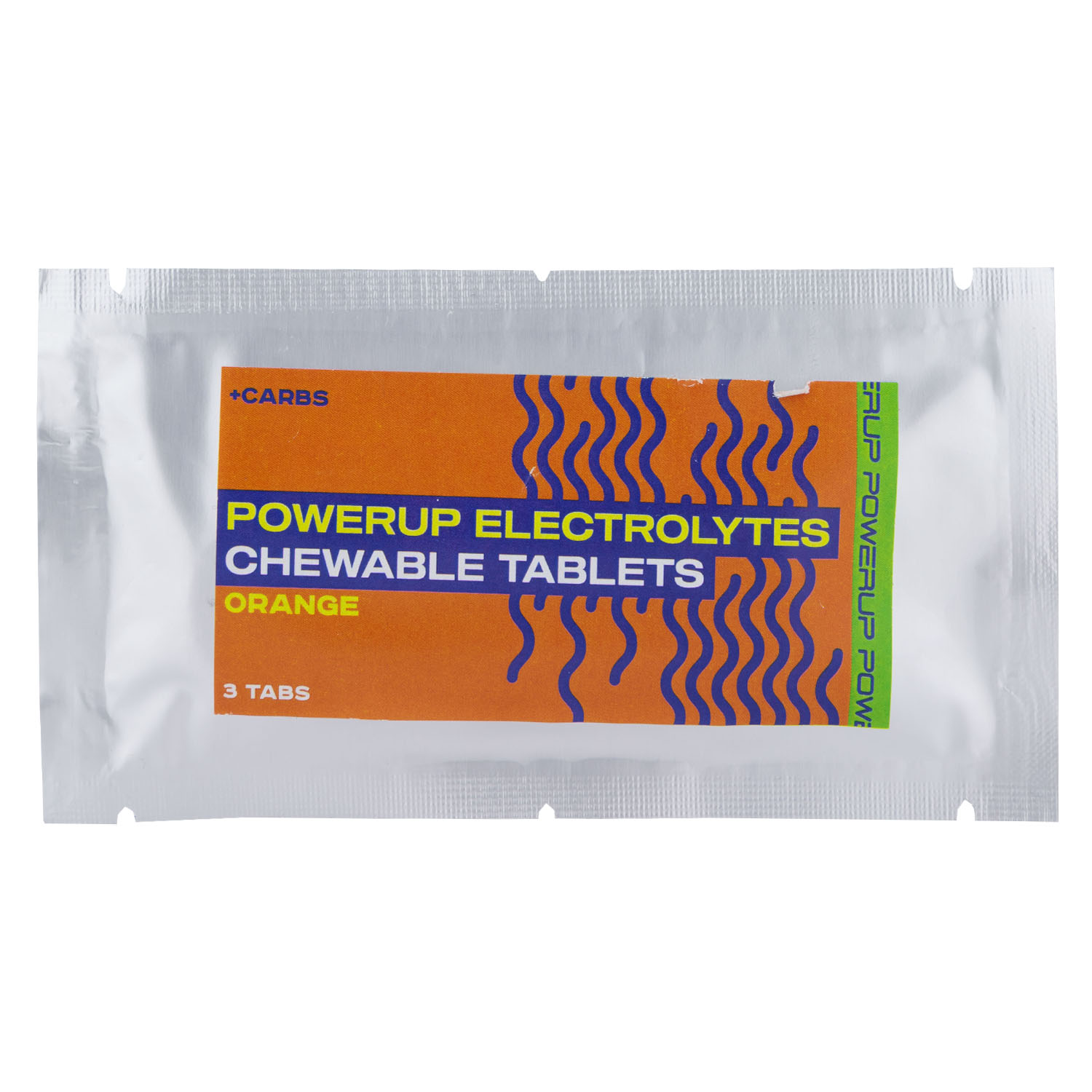 Жевательные солевые таблетки POWERUP Electrolytes Chewable. Апельсин. 3 шт.