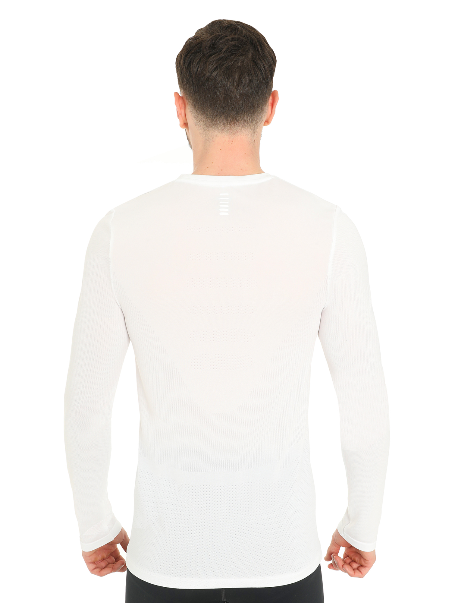 Футболка с длинным рукавом беговая Under Armour Seamless Stride White