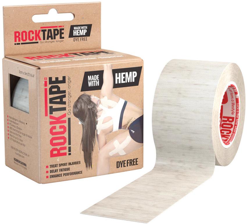 Кинезиотейп Rocktape Classic 5см х 5м Hemp