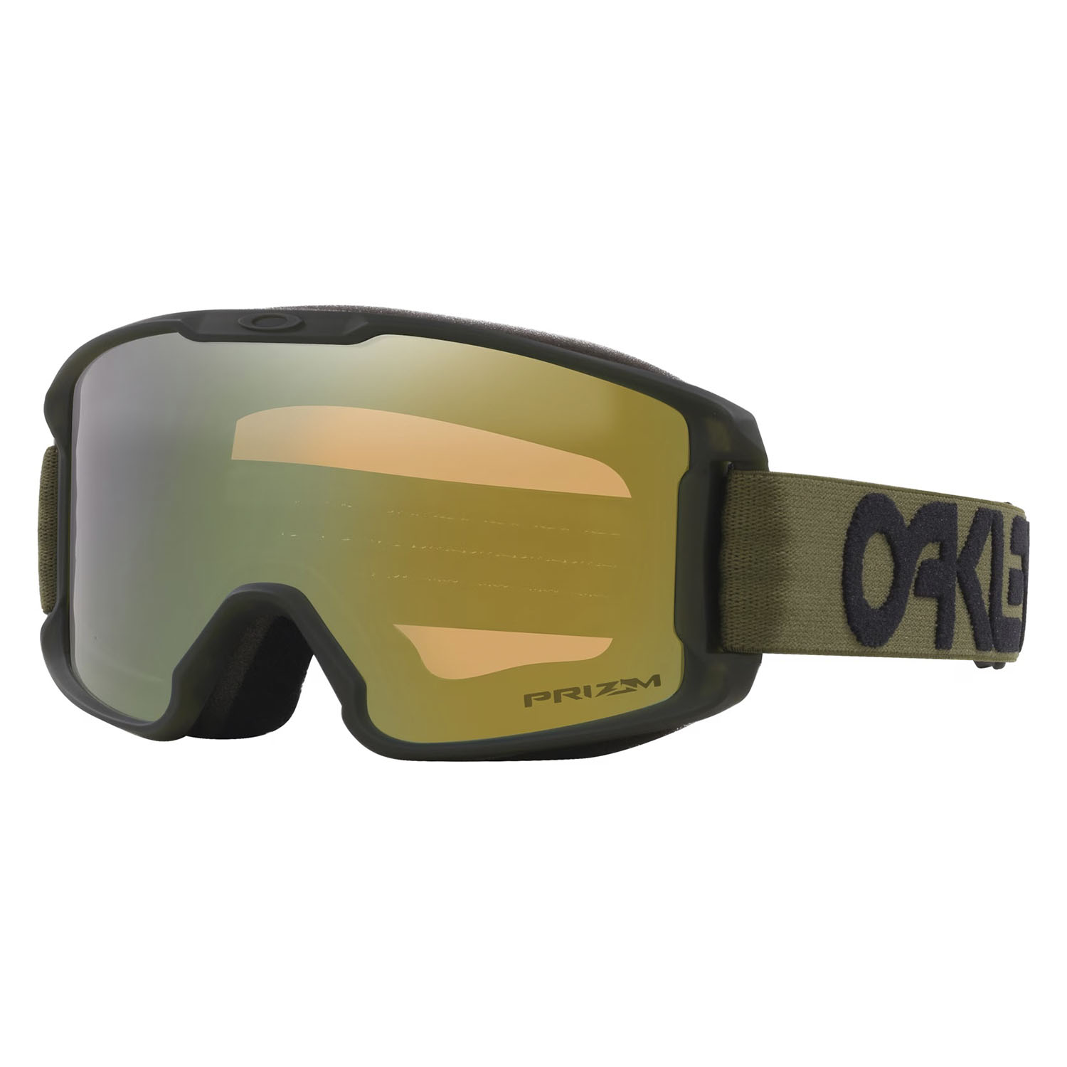 Маска горнолыжная OTG Oakley Line Miner S Matte B1B New Dark Brush/Prizm Sage Gold Iridium