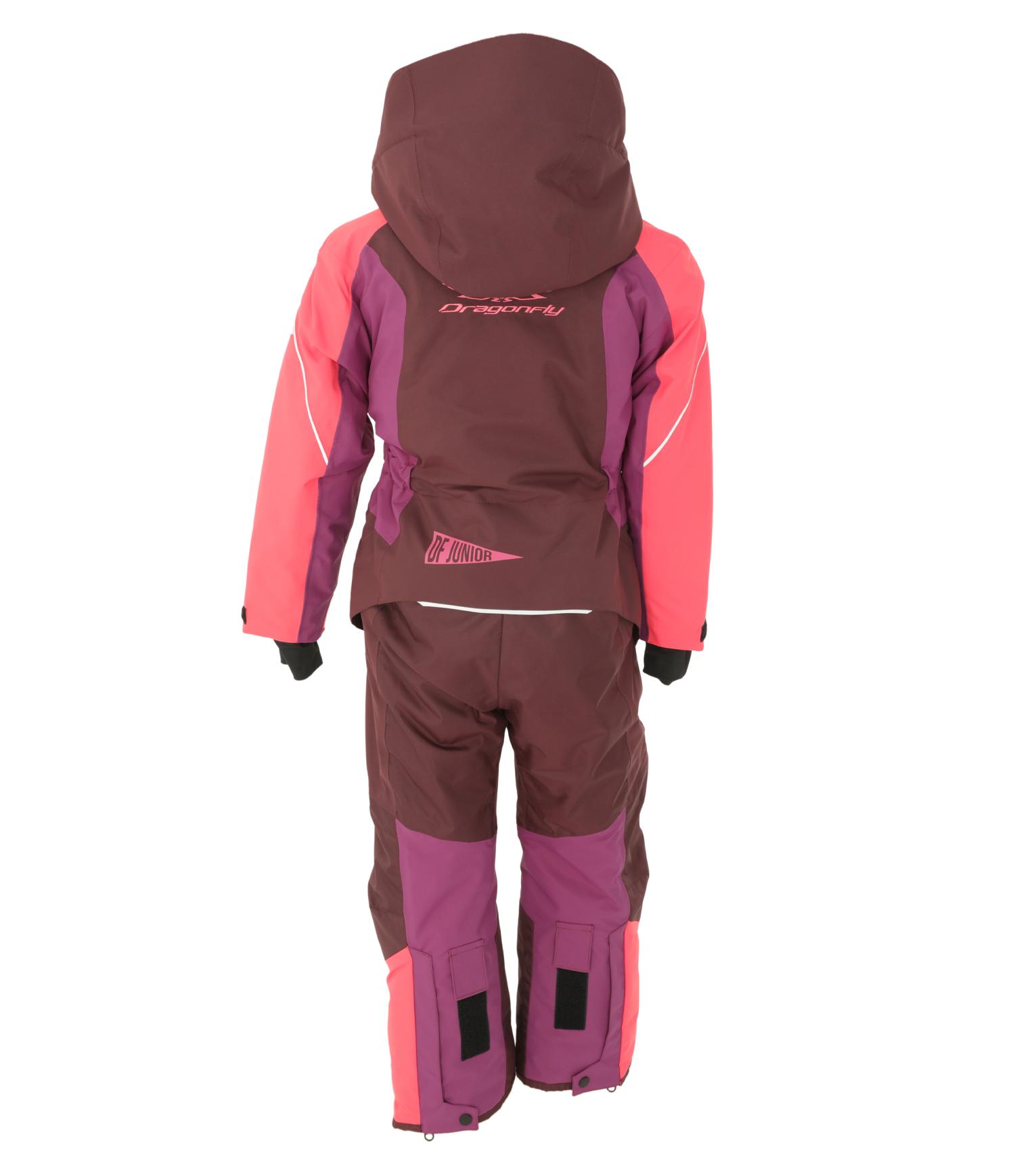 Комбинезон сноубордический детский Dragonfly Gravity Junior Purple/Brown