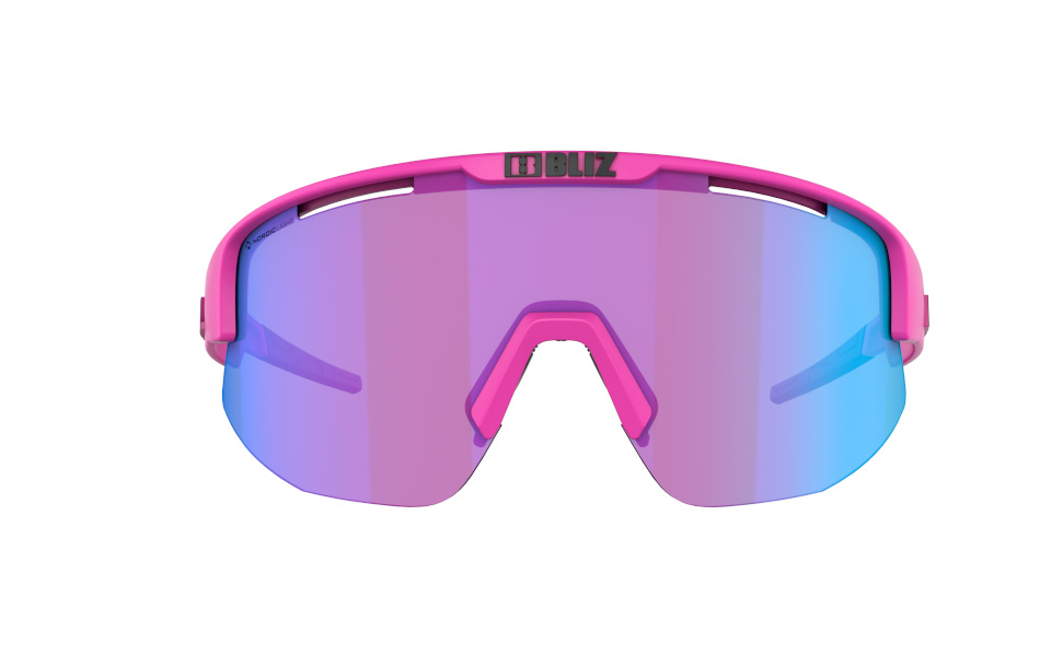 Очки солнцезащитные BLIZ 2022-23 Matrix Nano Optics S2 Neon Pink Nordic Light