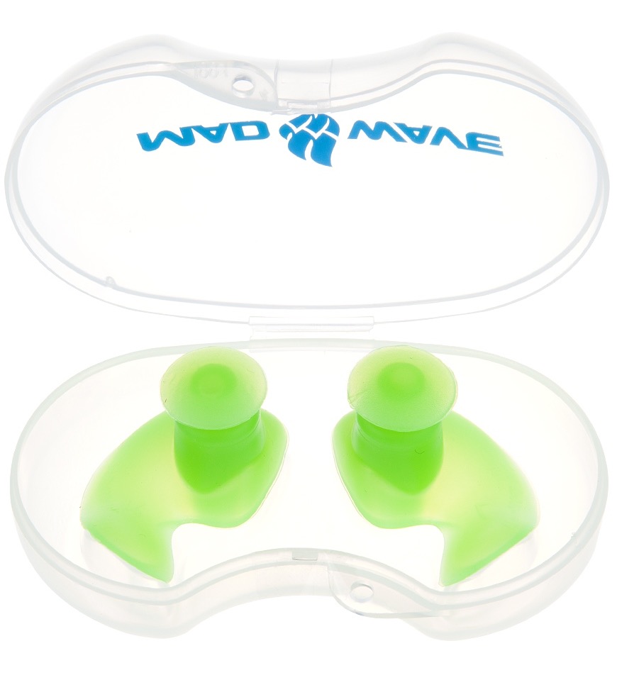 Беруши для плавания MAD WAVE Ergo Ear Plug Green