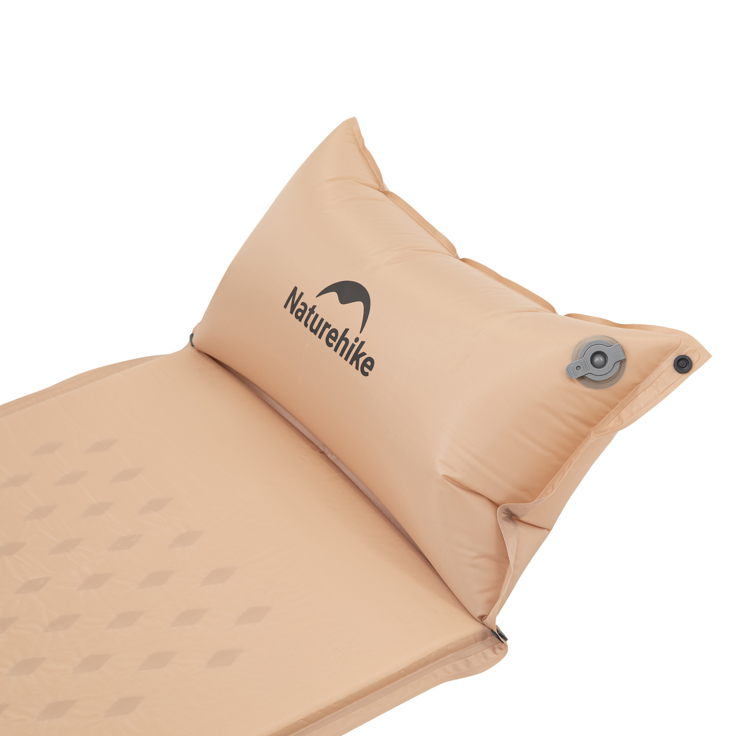 Коврик самонадувающийся Naturehike Wide, Air Spliced Sleeping Mat With Cushion -79 Natural Yellow