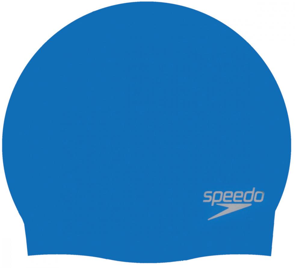 Шапочка для плавания Speedo Silc Moud Cap Au Blue