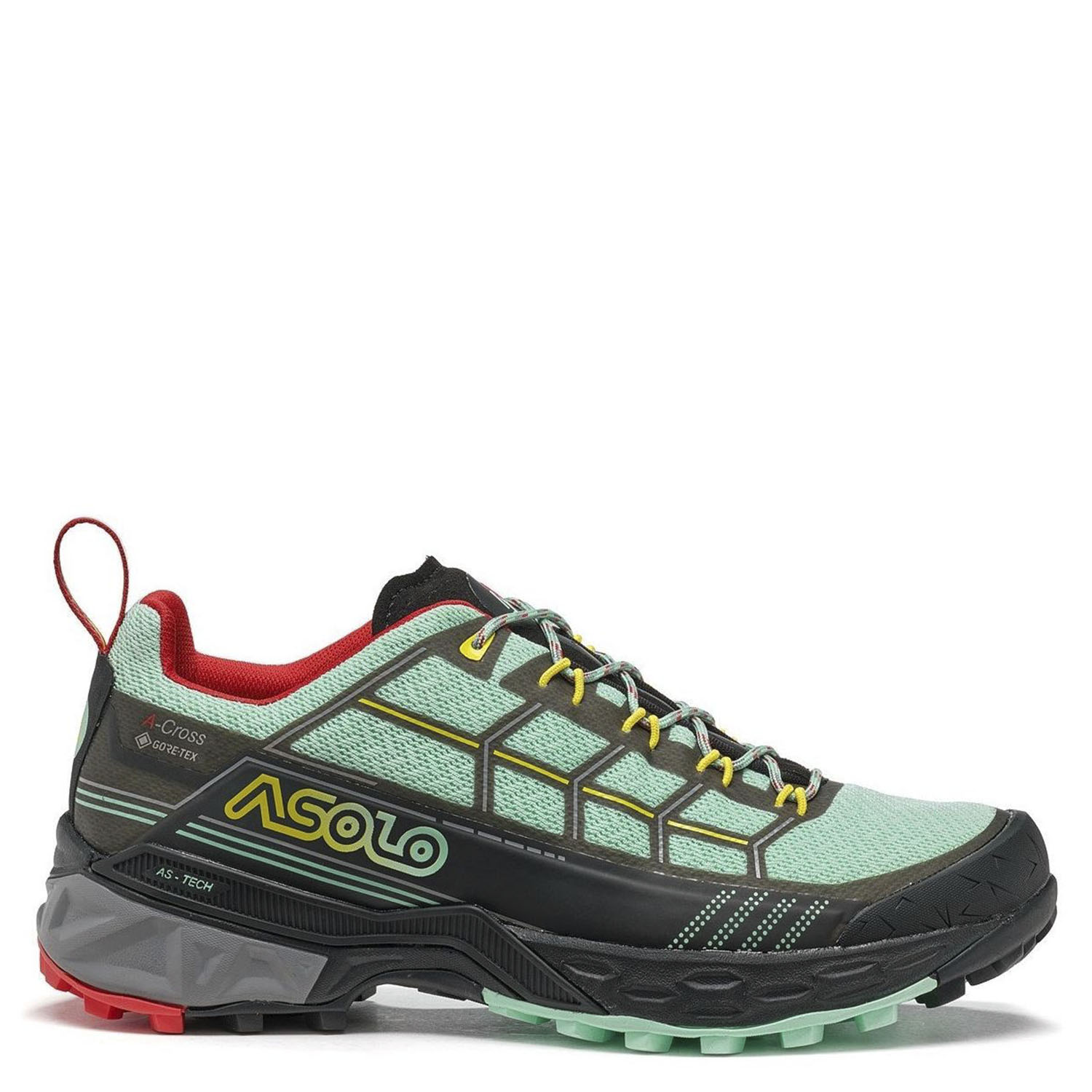 Ботинки Asolo Backbone GTX ML Brook Green/Black/Fire Red